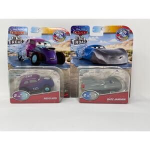 Disney Pixar 2022 Cars On The Road Color Changers Lot of 2 Datz and Revo